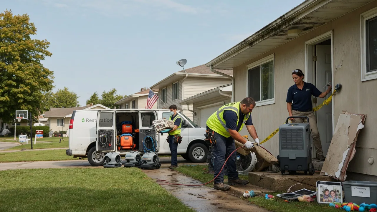 Water Damage Restoration in Port Edwards, WI near me
